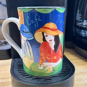 Café Paris Mug by Sango Vintage 90s